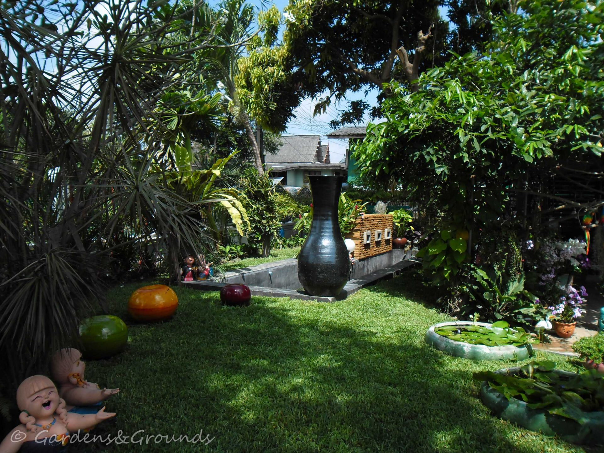 รับออกแบบจัดสวน